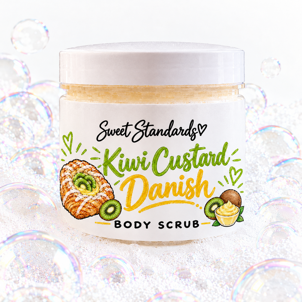 Kiwi Custard Danish Sugar Scrub 10 oz