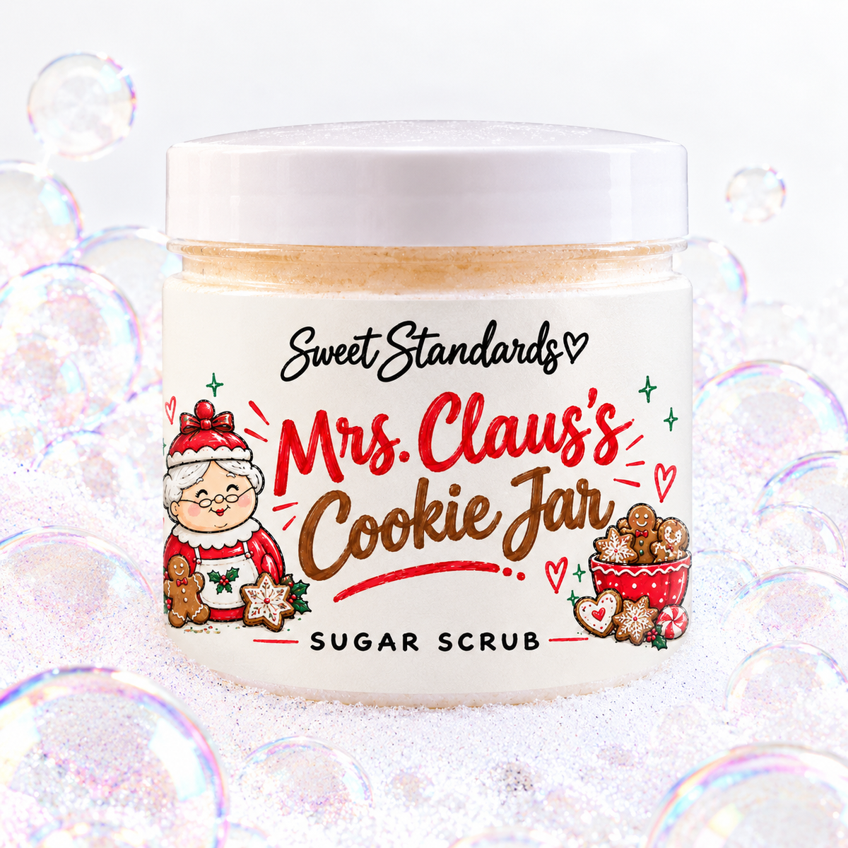 Mrs. Claus's Cookie Jar Sugar Scrub | Christmas Body Scrub