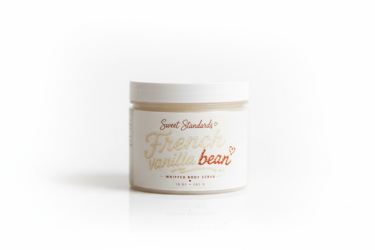 French Vanilla Bean Whipped Body Scrub