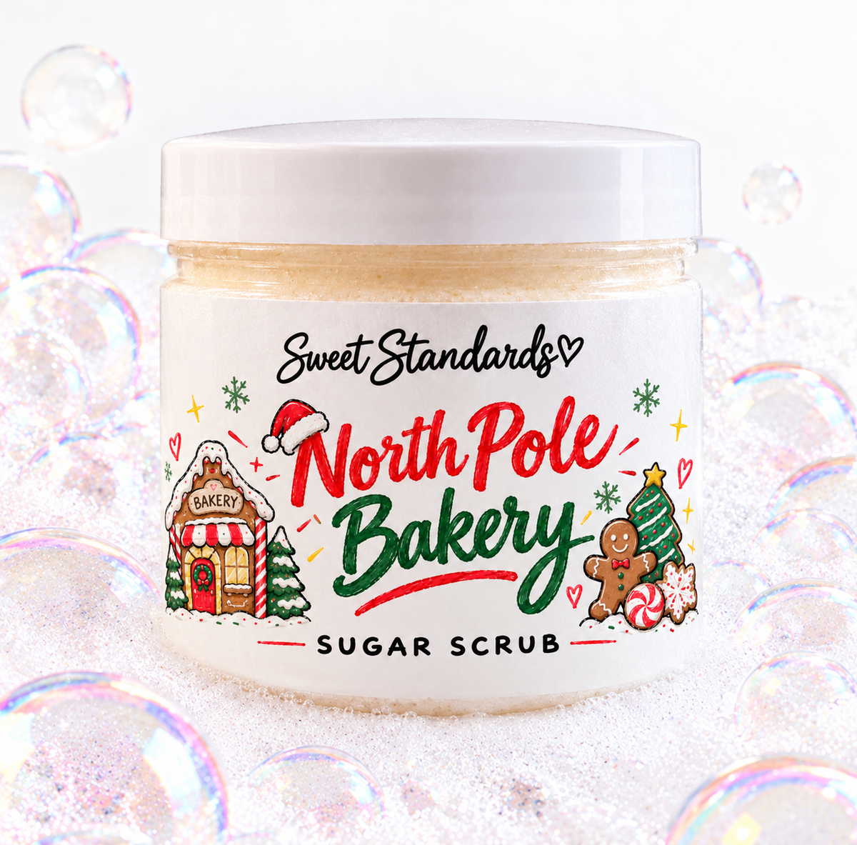 North Pole Bakery Sugar Scrub | Christmas Body Scrub