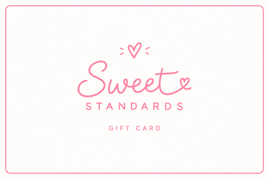 Sweet Standards gift card