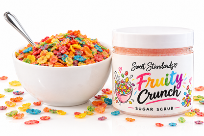 Fruity Crunch Sugar Scrub | Body Scrub | Sweet Tropical Fruit Scented Exfoliating Scrub
