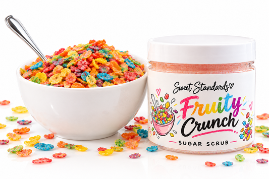Fruity Crunch Sugar Scrub | Handmade 10 oz Body Scrub