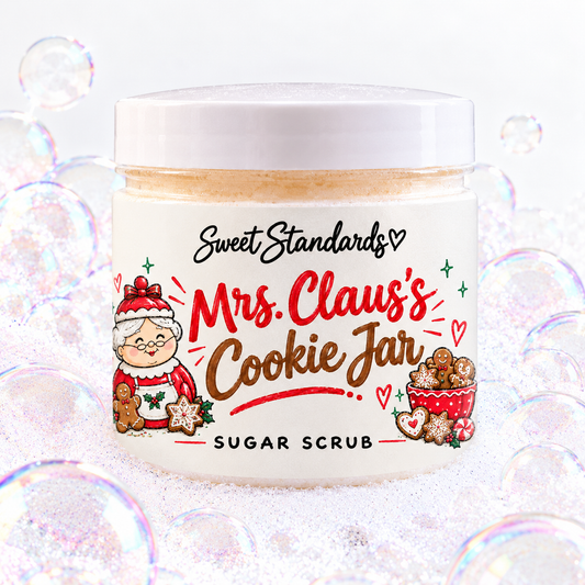 Mrs. Claus's Cookie Jar Sugar Scrub | Christmas Body Scrub