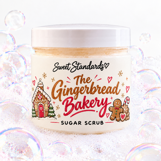 The Gingerbread Bakery Sugar Scrub | Christmas Body Scrub