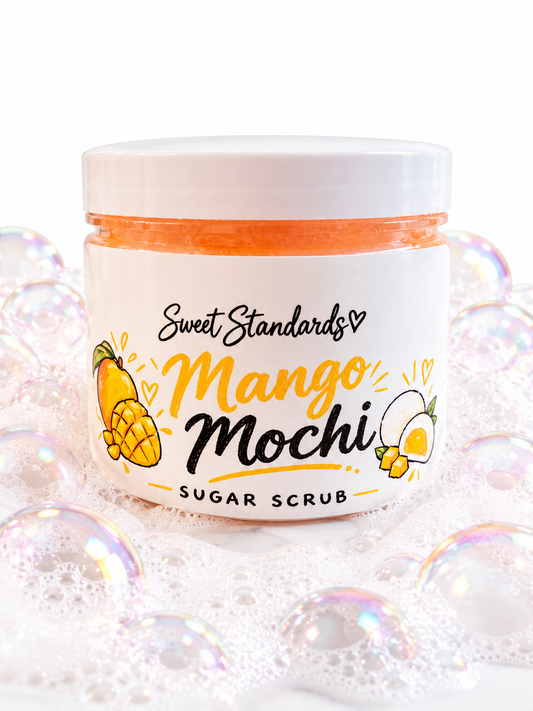 Mango Mochi Sugar Scrub | Handmade 10 oz Body Scrub