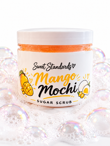 Mango Mochi Sugar Scrub | Handmade 10 oz Body Scrub