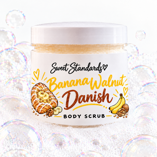 Banana Walnut Danish Sugar Scrub 10 oz