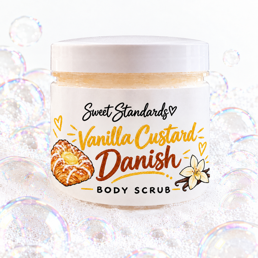 Vanilla Custard Danish Sugar Scrub 10 oz