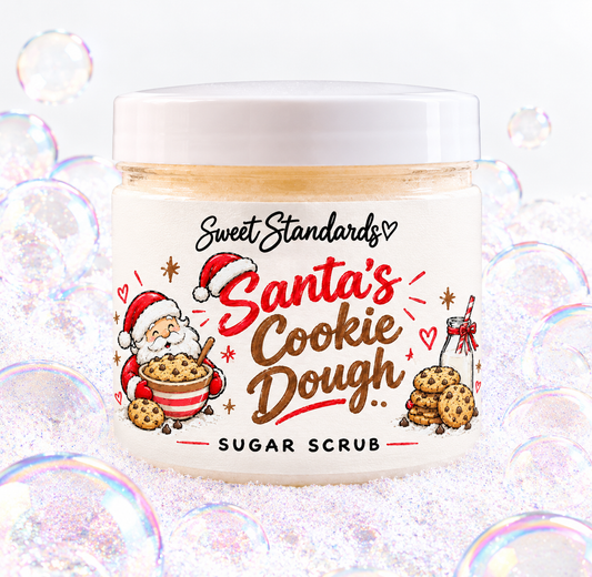 Santa's Cookie Dough Sugar Scrub | Christmas Body Scrub