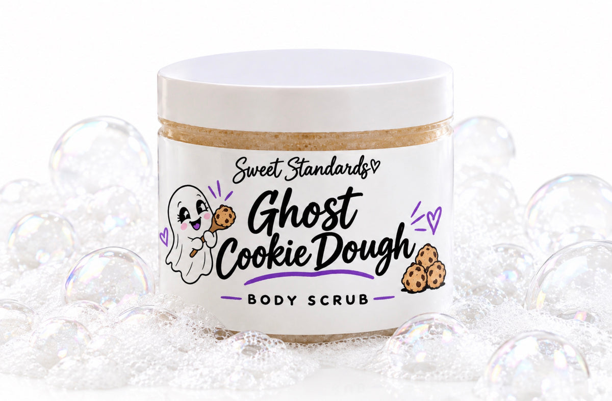 Ghost Cookie Dough Sugar Scrub | Halloween Body Scrub