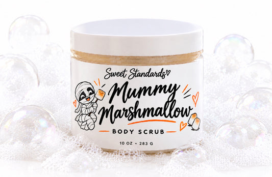 Mummy Marshmallow body scrub